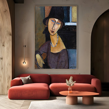 Quadro Stampa su Tela Jeanne Hébuterne, Amedeo Modigliani - CupidoDesign