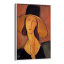 Quadro Stampa su Tela Jeanne Hébuterne con cappello, Amedeo Modigliani - CupidoDesign