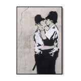 Kissing Coppers, Banksy