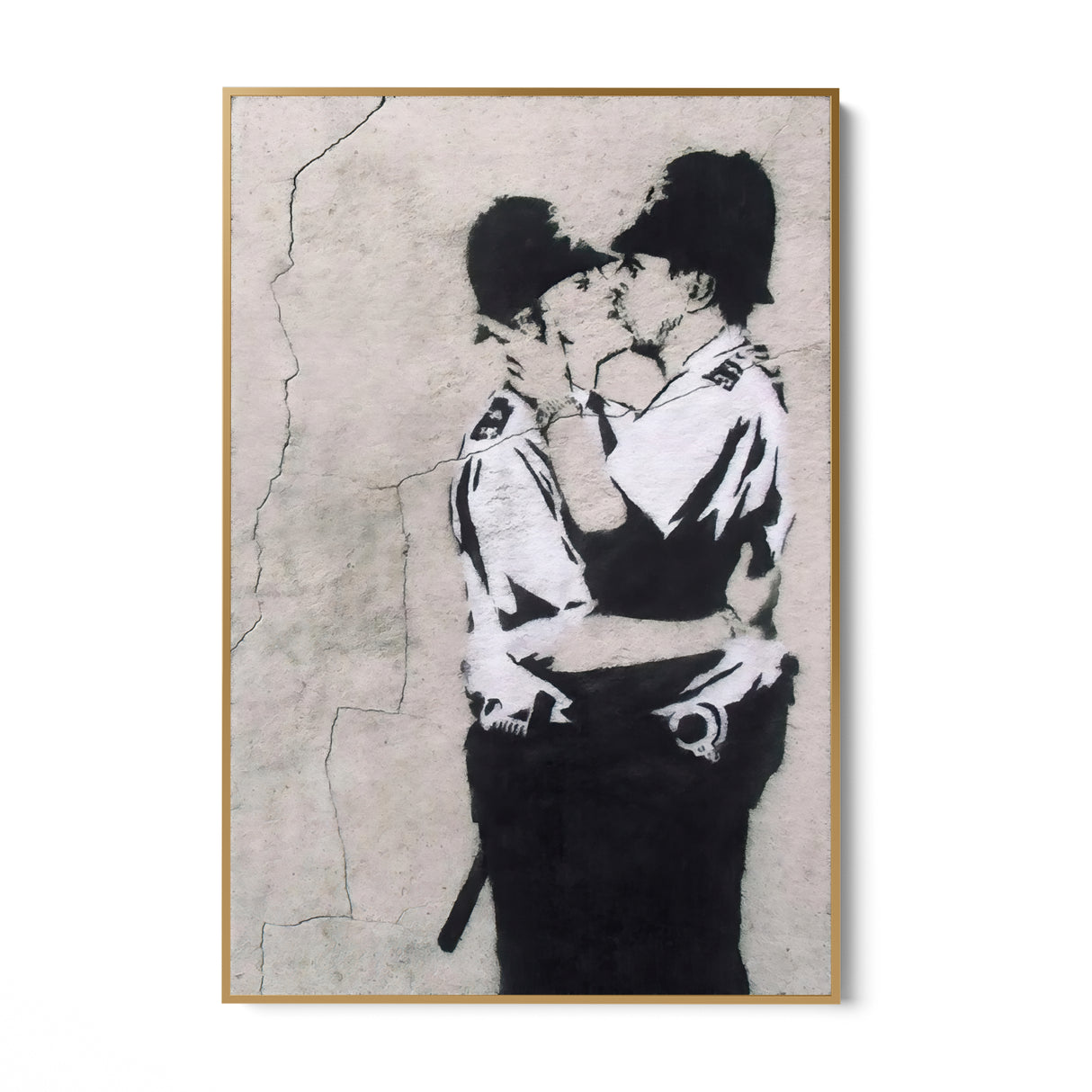 Kissing Coppers, Banksy