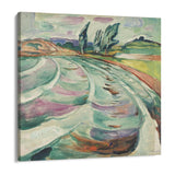 Quadro Stampa su Tela L'Onda, Edvard Munch - CupidoDesign