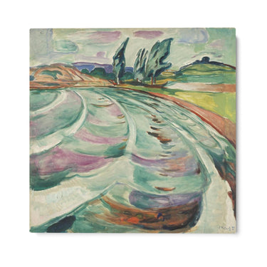Quadro Stampa su Tela L'Onda, Edvard Munch - CupidoDesign