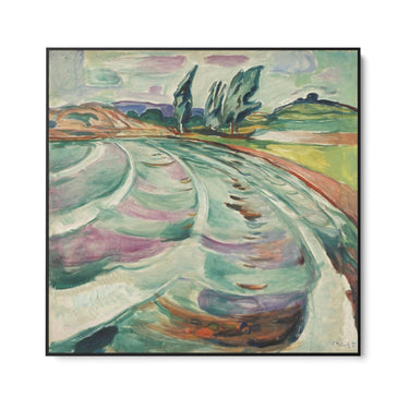 Quadro Stampa su Tela L'Onda, Edvard Munch - CupidoDesign