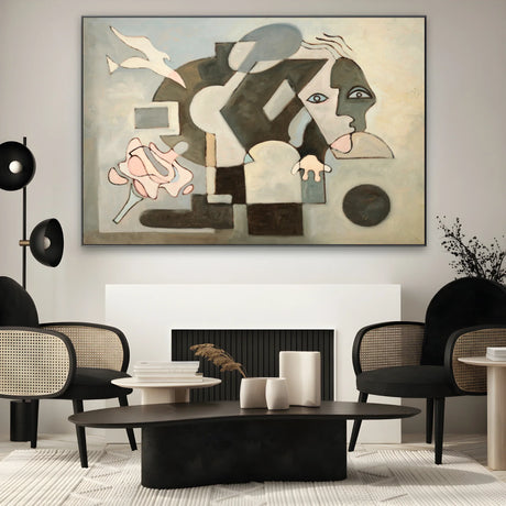 Quadro Stampa su Tela L’eco della forma - CupidoDesign