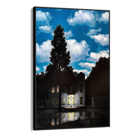 Quadro Stampa su Tela L'impero della luce, René Magritte - CupidoDesign