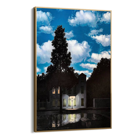 Quadro Stampa su Tela L'impero della luce, René Magritte - CupidoDesign