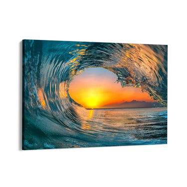 Quadro Stampa su Tela L’Occhio dell’Onda - CupidoDesign