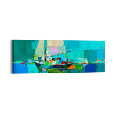 Quadro Stampa su Tela La Barca dei Sogni - CupidoDesign