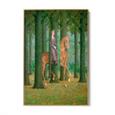Quadro Stampa su Tela La Firma in Bianco, René Magritte - CupidoDesign