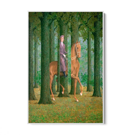 Quadro Stampa su Tela La Firma in Bianco, René Magritte - CupidoDesign