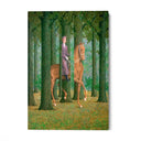 Quadro Stampa su Tela La Firma in Bianco, René Magritte - CupidoDesign