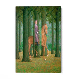Quadro Stampa su Tela La Firma in Bianco, René Magritte - CupidoDesign