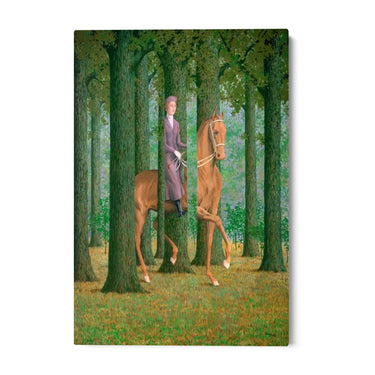 Quadro Stampa su Tela La Firma in Bianco, René Magritte - CupidoDesign