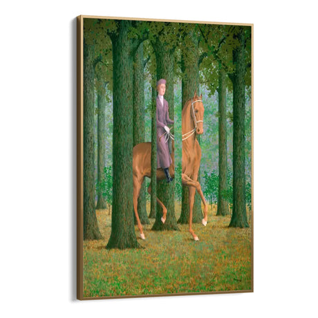 Quadro Stampa su Tela La Firma in Bianco, René Magritte - CupidoDesign