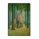 Quadro Stampa su Tela La Firma in Bianco, René Magritte - CupidoDesign