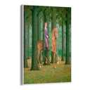 Quadro Stampa su Tela La Firma in Bianco, René Magritte - CupidoDesign