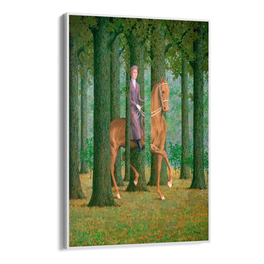 Quadro Stampa su Tela La Firma in Bianco, René Magritte - CupidoDesign