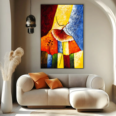 Quadro Stampa su Tela La Forma della Danza - CupidoDesign