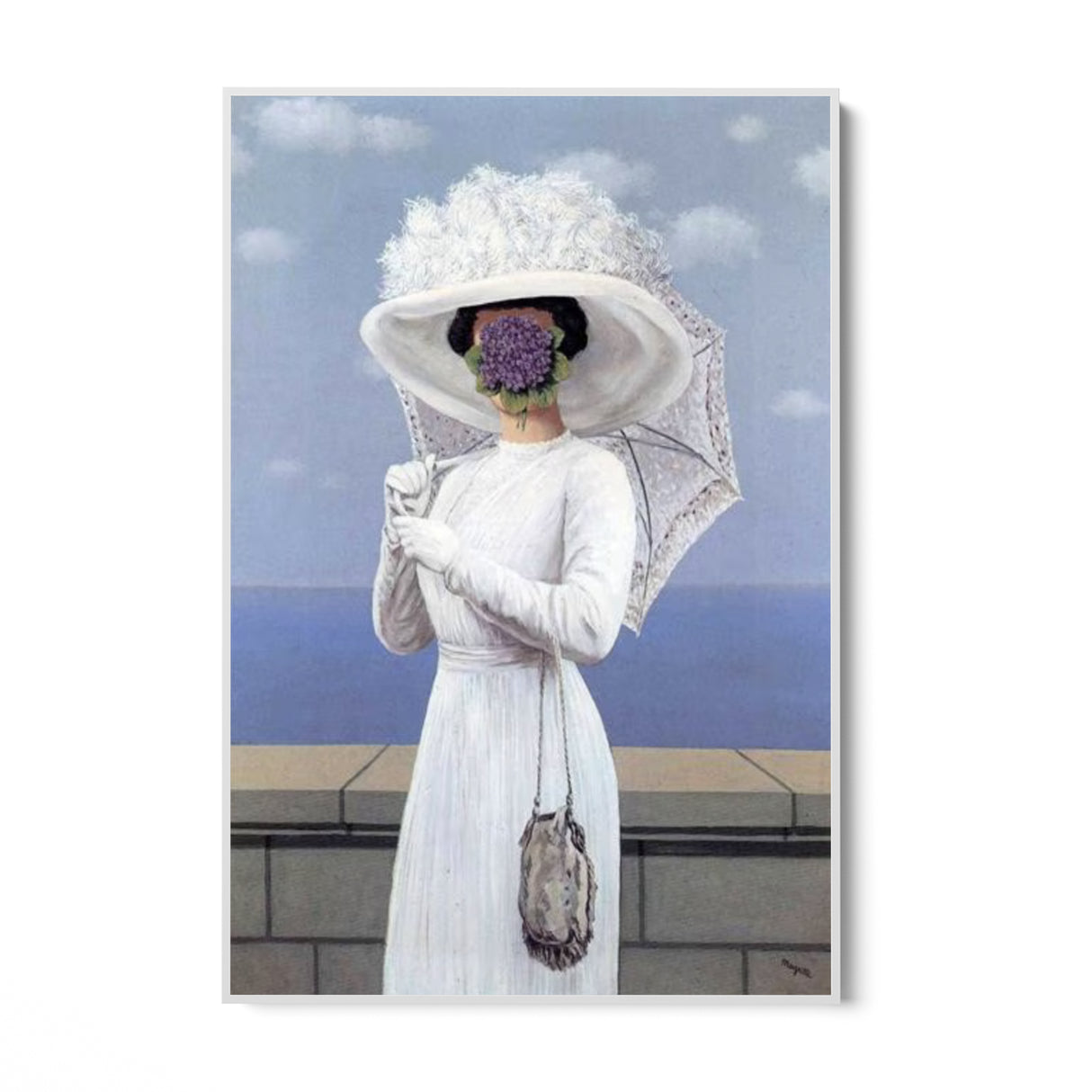 Quadro Stampa su Tela La Grande Guerra, René Magritte - CupidoDesign