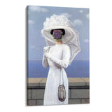 Quadro Stampa su Tela La Grande Guerra, René Magritte - CupidoDesign