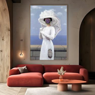 Quadro Stampa su Tela La Grande Guerra, René Magritte - CupidoDesign