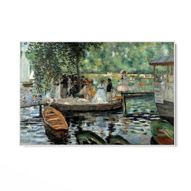 Quadro Stampa su Tela La Grenouillère, Pierre Auguste Renoir - CupidoDesign
