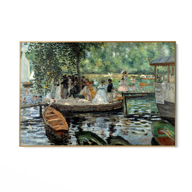 Quadro Stampa su Tela La Grenouillère, Pierre Auguste Renoir - CupidoDesign