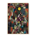 Quadro Stampa su Tela La Luna Piena, Paul Klee - CupidoDesign