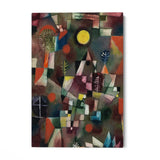Quadro Stampa su Tela La Luna Piena, Paul Klee - CupidoDesign