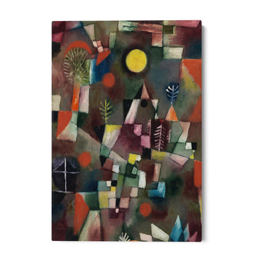 Quadro Stampa su Tela La Luna Piena, Paul Klee - CupidoDesign