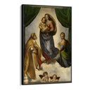 Quadro Stampa su Tela La Madonna Sistina, Raffaello Sanzio - CupidoDesign