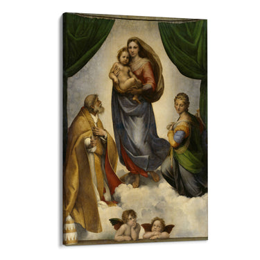Quadro Stampa su Tela La Madonna Sistina, Raffaello Sanzio - CupidoDesign