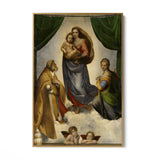 Quadro Stampa su Tela La Madonna Sistina, Raffaello Sanzio - CupidoDesign