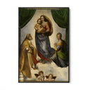 Quadro Stampa su Tela La Madonna Sistina, Raffaello Sanzio - CupidoDesign