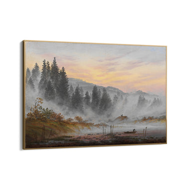 Quadro Stampa su Tela La Mattina, Caspar David Friedrich - CupidoDesign