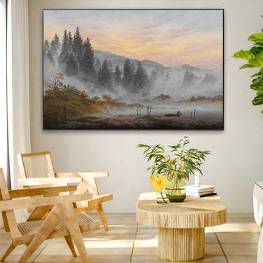 Quadro Stampa su Tela La Mattina, Caspar David Friedrich - CupidoDesign