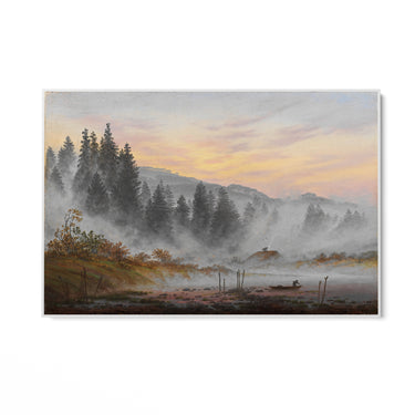 Quadro Stampa su Tela La Mattina, Caspar David Friedrich - CupidoDesign