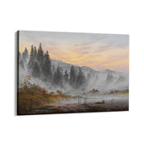 Quadro Stampa su Tela La Mattina, Caspar David Friedrich - CupidoDesign