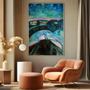 Quadro Stampa su Tela La Notte Stellata, Edvard Munch - CupidoDesign