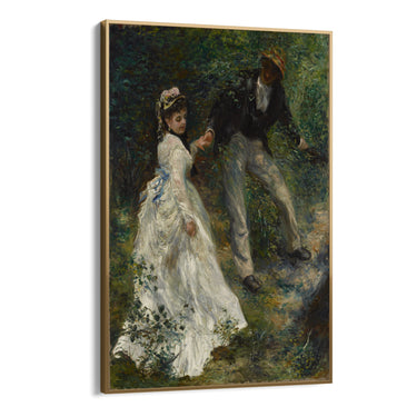 Quadro Stampa su Tela La Passeggiata, Pierre Auguste Renoir - CupidoDesign