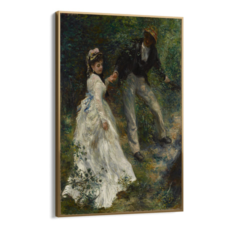 Quadro Stampa su Tela La Passeggiata, Pierre Auguste Renoir - CupidoDesign