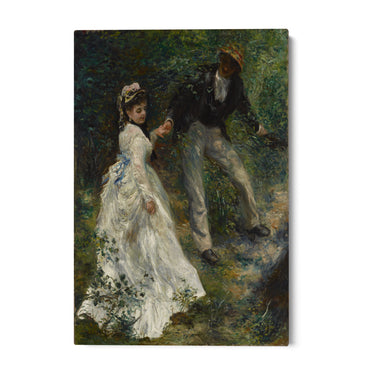Quadro Stampa su Tela La Passeggiata, Pierre Auguste Renoir - CupidoDesign