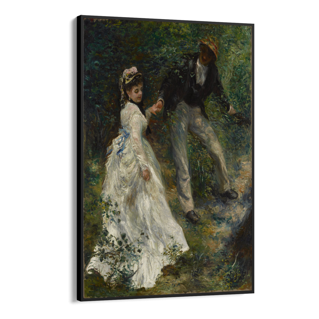 Quadro Stampa su Tela La Passeggiata, Pierre Auguste Renoir - CupidoDesign