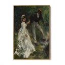 Quadro Stampa su Tela La Passeggiata, Pierre Auguste Renoir - CupidoDesign