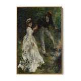 Quadro Stampa su Tela La Passeggiata, Pierre Auguste Renoir - CupidoDesign