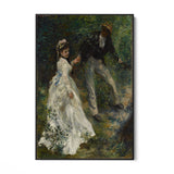 Quadro Stampa su Tela La Passeggiata, Pierre Auguste Renoir - CupidoDesign
