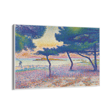Quadro Stampa su Tela La Plage de Saint-Clair, Henri Edmond Cross - CupidoDesign