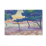 Quadro Stampa su Tela La Plage de Saint-Clair, Henri Edmond Cross - CupidoDesign