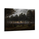 Quadro Stampa su Tela La Sera, Caspar David Friedrich - CupidoDesign
