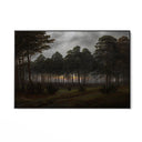 Quadro Stampa su Tela La Sera, Caspar David Friedrich - CupidoDesign